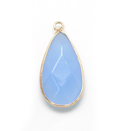 Pendentif pastille inoxydable poinçonnée