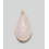 Pendentif pastille inoxydable poinçonnée