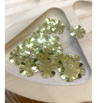 Sequins fleurs 14mm