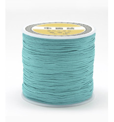 Fil de jade/nylon tressé - rose pâle
