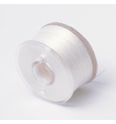 Fil de jade/nylon tressé - rose pâle