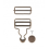 Boucle pour salopette bronze (2 pcs)
