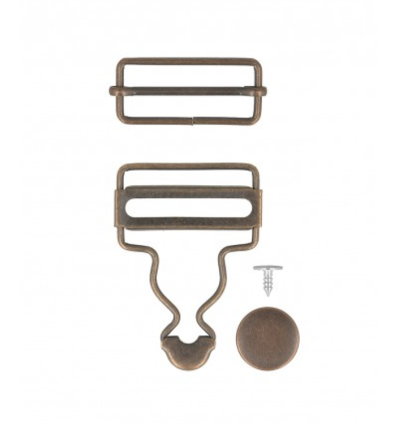 Boucle pour salopette bronze (2 pcs)