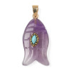 Pendentif pastille inoxydable poinçonnée