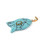 Pendentif pastille inoxydable poinçonnée