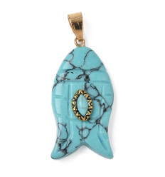 Pendentif pastille inoxydable poinçonnée