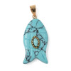 Pendentif pastille inoxydable poinçonnée