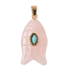 Pendentif pastille inoxydable poinçonnée