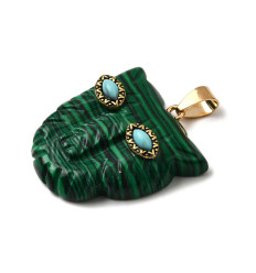 Pendentif pastille inoxydable poinçonnée