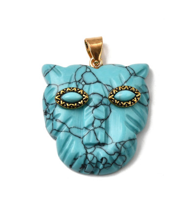 Pendentif pastille inoxydable poinçonnée