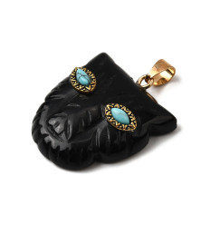 Pendentif pastille inoxydable poinçonnée