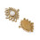 Pendentif pastille inoxydable poinçonnée