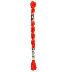 Fils à broder jaune fluo