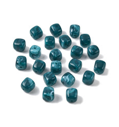 Lot de perles petits fleurs margueritte en acrylique (20pcs)