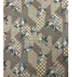 Tissu Sakura on blue by Kokka