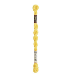 Fils à broder jaune fluo