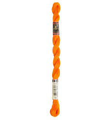 Fils à broder jaune fluo