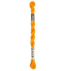 Fils à broder jaune fluo