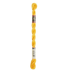 Fils à broder jaune fluo