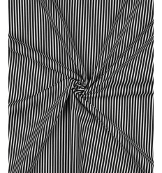 Tissu jacquard bio "Leaf" - Mind The Maker