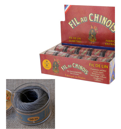 Fil au chinois noir n°40