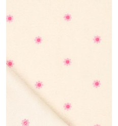 Tissu jacquard bio "Leaf" - Mind The Maker
