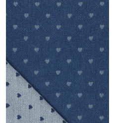 Tissu jacquard bio "Leaf" - Mind The Maker