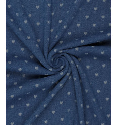 Tissu jacquard bio "Leaf" - Mind The Maker