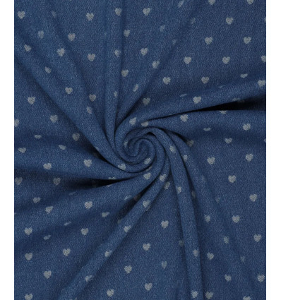 Tissu jacquard bio "Leaf" - Mind The Maker