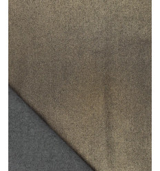 Tissu jacquard bio "Leaf" - Mind The Maker