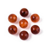 Lot de perles petits fleurs margueritte en acrylique (20pcs)
