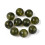 Lot de perles petits fleurs margueritte en acrylique (20pcs)