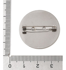Support rond pour broche