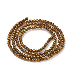 2mm - Chapelet pierre - tourmaline