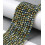 3x2.5mm - Chapelet perle en verre à facettes