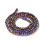3x2.5mm - Chapelet perle en verre à facettes