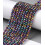 3x2.5mm - Chapelet perle en verre à facettes