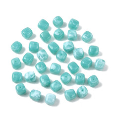Lot de perles petits fleurs margueritte en acrylique (20pcs)