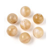 Lot de perles petits fleurs margueritte en acrylique (20pcs)