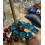 Lot de perles petits fleurs margueritte en acrylique (20pcs)