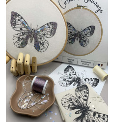 Kit broderie "Monstera"