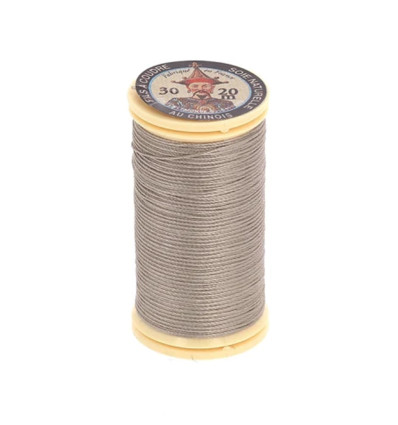 Gris foncé - Fil de soie perlé 20m - Fil au chinois