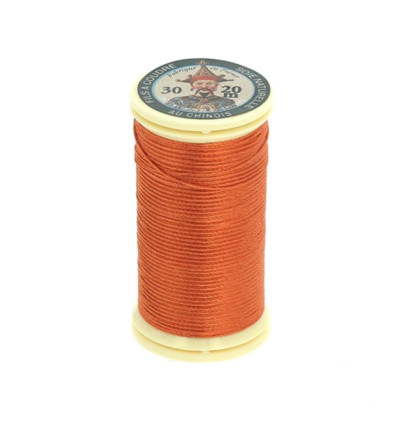 Crème - Fil de soie perlé 20m - Fil au chinois