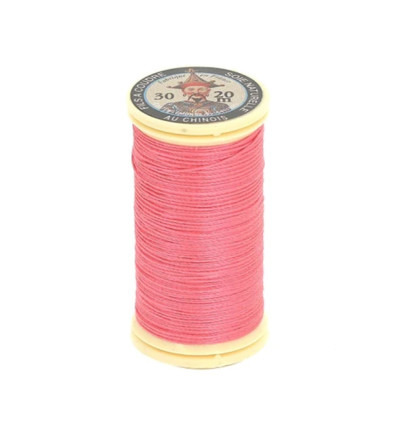 Rose - Fil de soie perlé 20m - Fil au chinois