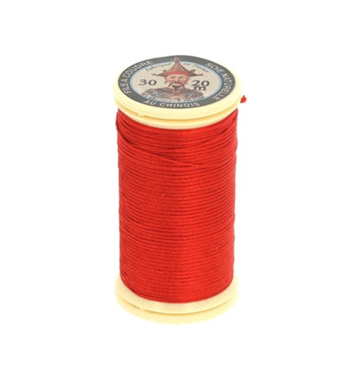 Rose bonbon - Fil de soie perlé 20m - Fil au chinois