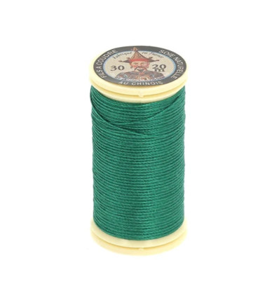 Olive - Fil de soie perlé 20m - Fil au chinois