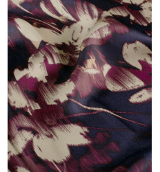 Tissu jacquard bio "Leaf" - Mind The Maker