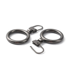 15 cm - zip non séparable lurex