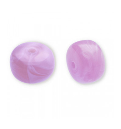 9x14mm - Perle disque acrylique