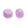 Lot de perles petits fleurs margueritte en acrylique (20pcs)